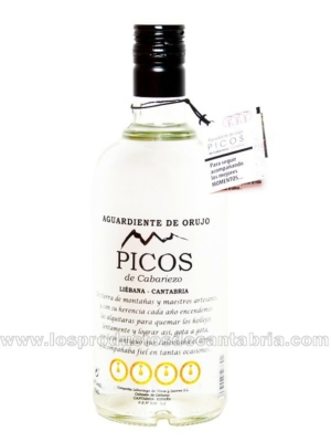 AGUARDIENTE DE ORUJO PICOS DE CABARIEZO