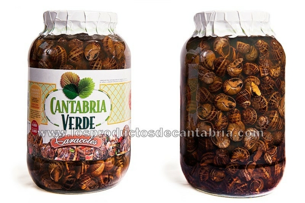 CARACOLES CANTABRIA VERDE 2000 gr