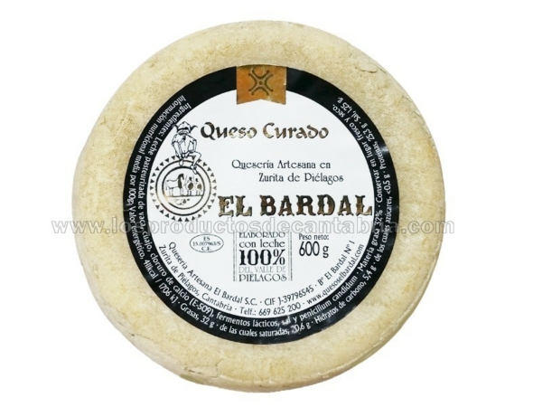 QUESO CURADO EL BARDAL
