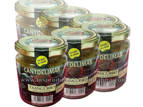 pack ahorro 6 und CANTDELIMAR TXANGURRO 200 gr
