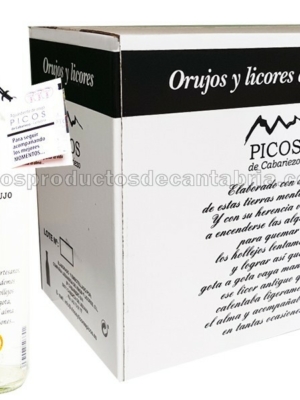 AGUARDIENTE DE ORUJO PICOS DE CABARIEZO caja 6 botellas