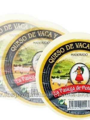 pack ahorro 3 und QUESO MEZCLA VACA Y OVEJA MADURADO LA PASIEGA DE PEÑA PELADA