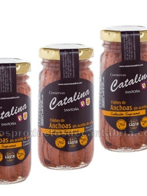 pack ahorro 3 und ANCHOAS DE SANTOÑA CATALINA 100 gr.