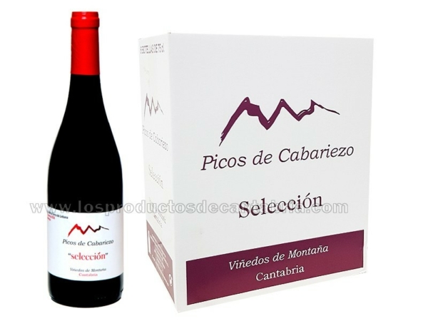 VINO TINTO SELECCIÓN PICOS CABARIEZO caja 6