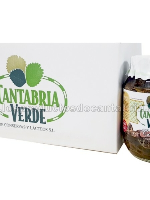 CARACOLES CANTABRIA VERDE 900g CAJA 6 TARROS