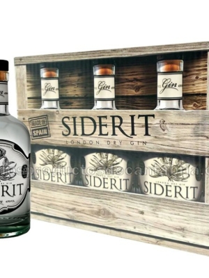 CAJA 6 botellas GINEBRA SIDERIT 70cl