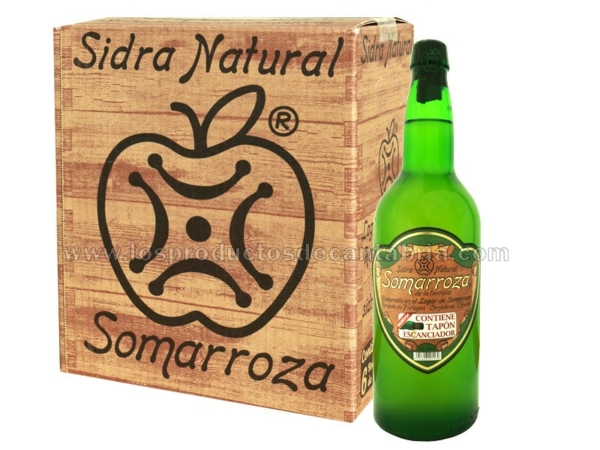 SIDRA SOMARROZA NATURAL CAJA 6 BOTELLAS