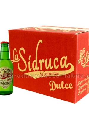 SIDRUCA SOMARROZA DULCE CAJA 12 BOTELLINES