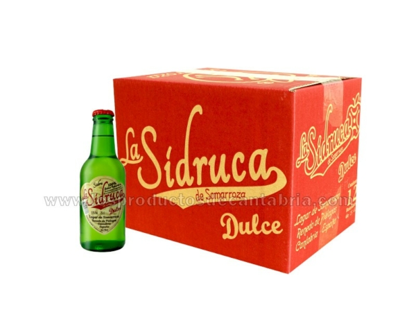 SIDRUCA SOMARROZA DULCE CAJA 12 BOTELLINES