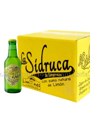 SIDRUCA SOMARROZA LIMON CAJA 12 BOTELLINES