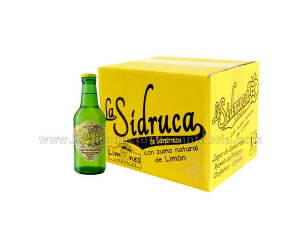 SIDRUCA SOMARROZA LIMON CAJA 12 BOTELLINES