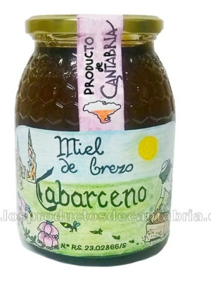 MIEL DE BREZO CABARCENO 1000g
