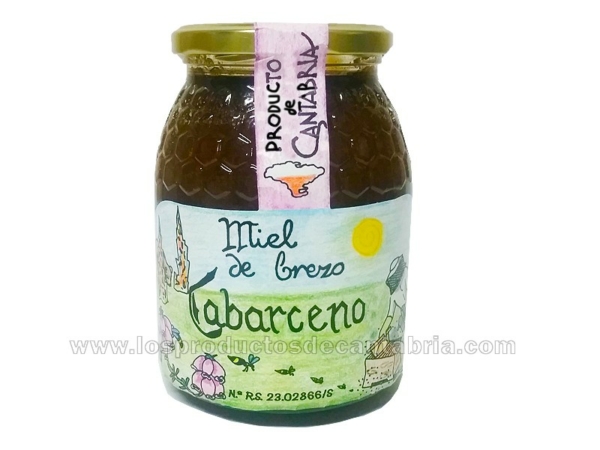 MIEL DE BREZO CABARCENO 1000g