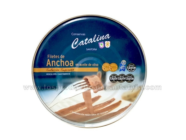ANCHOAS DE SANTOÑA CATALINA PANDERETA 170 g