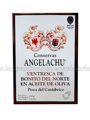 VENTRESCA DE BONITO DEL NORTE ANGELACHU 125g