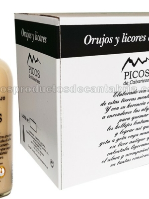CREMA DE ORUJO PICOS DE CABARIEZO 70cl caja 6 botellas