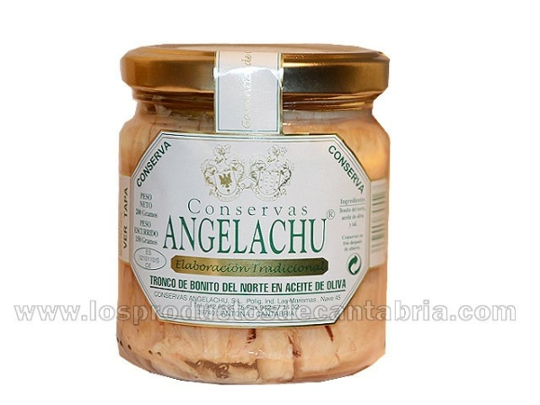 BONITO DEL NORTE en trozos ANGELACHU 340g