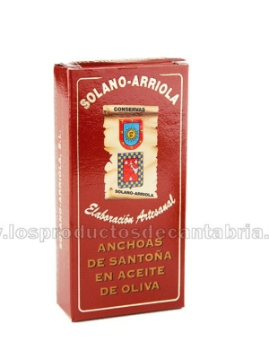 ANCHOAS DE SANTOÑA SOLANO ARRIOLA 50 gr.