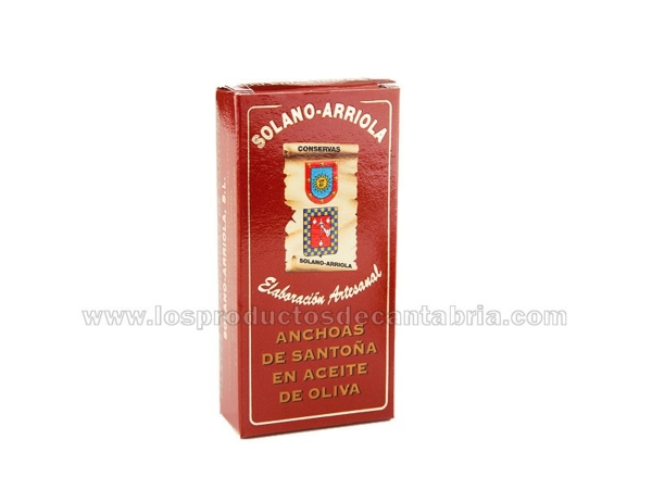 ANCHOAS DE SANTOÑA SOLANO ARRIOLA 50 gr.