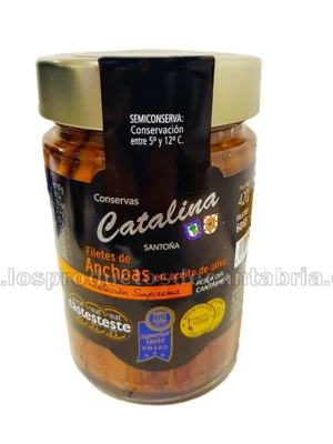 ANCHOAS DE SANTOÑA CATALINA TARRO 420 g