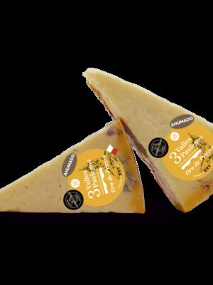 QUESO ORO DE PRASES CUÑA AHUMADO 3 VALLES PASIEGOS.